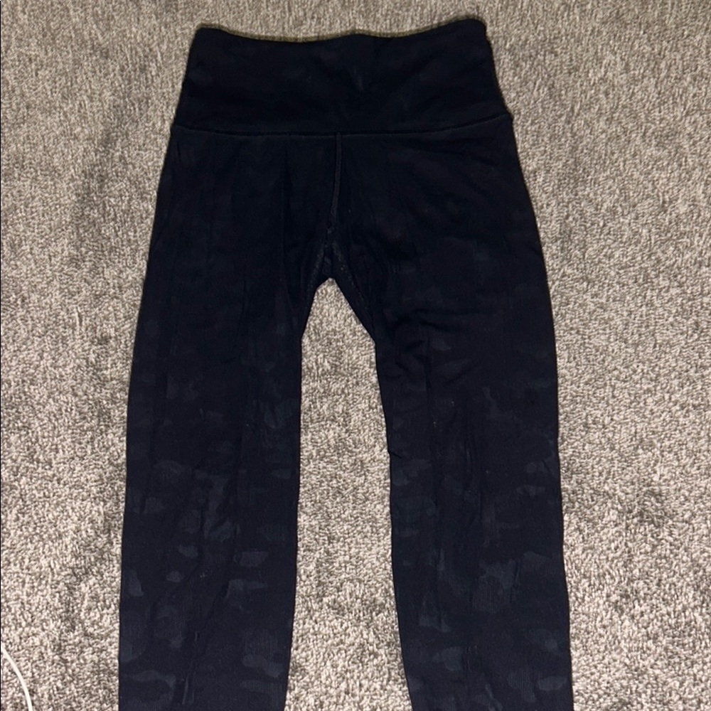 Women’s Black Camo Athletic Leggings